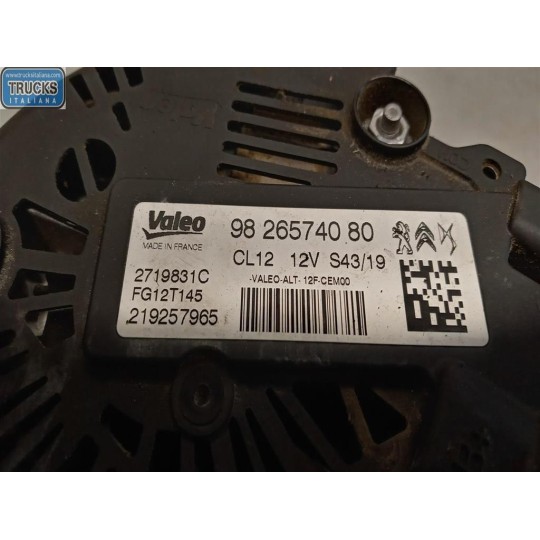 ALTERNATORE CITROEN C3 2016>2020 usato