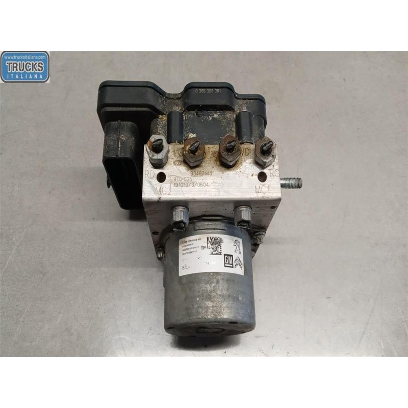 CITROEN ABS SYSTEM CITROEN C3 2016>2020 used