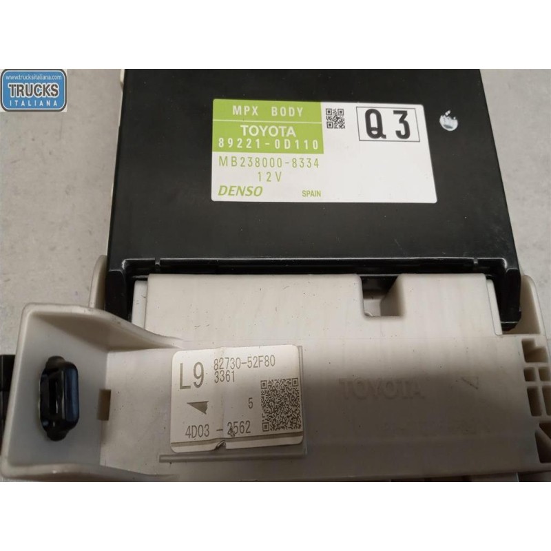 TOYOTA ENGINE UNIT TOYOTA Yaris 2011>2014 used