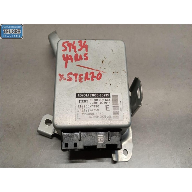 TOYOTA VARIOUS CONTROL UNITS  TOYOTA Yaris 2011>2014 used