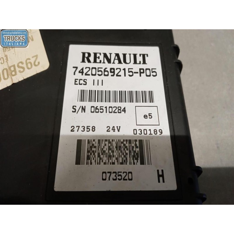 RENAULT truck VARIOUS CONTROL UNITS A  RENAULT truck Premium 2005>2013 used