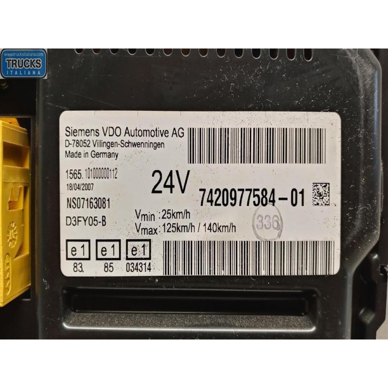 RENAULT truck QUADRO STRUMENTI RENAULT truck Premium 2005>2013 usato