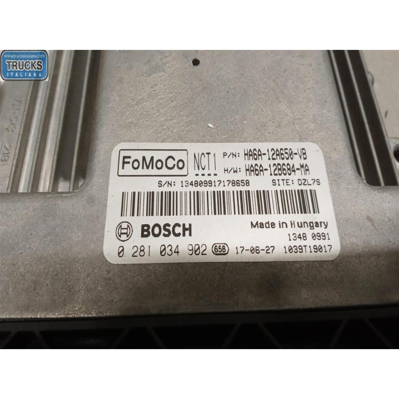 FORD ENGINE UNIT FORD Fiesta 2017> used