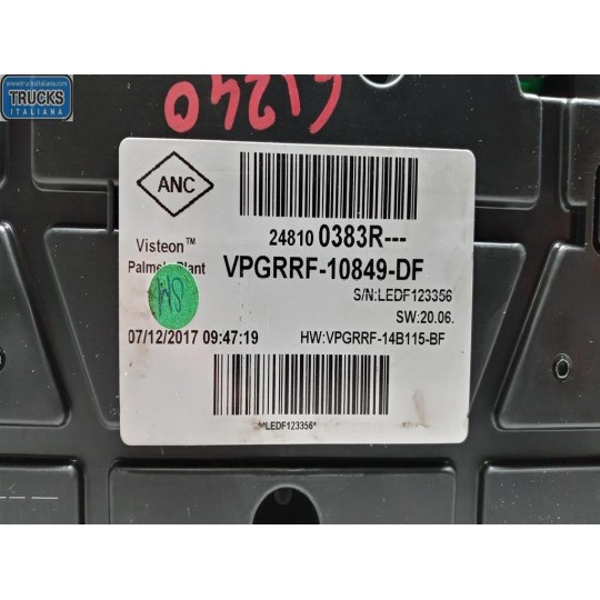 QUADRO STRUMENTI RENAULT Clio 2012>2016 usato