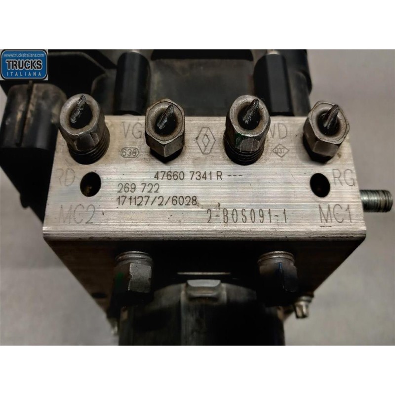 RENAULT ABS SYSTEM RENAULT Clio 2012>2016 used