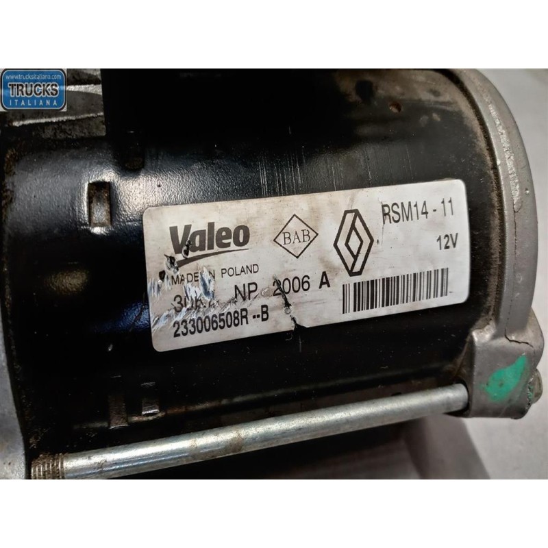 RENAULT STARTER MOTOR RENAULT Clio 2012>2016 used