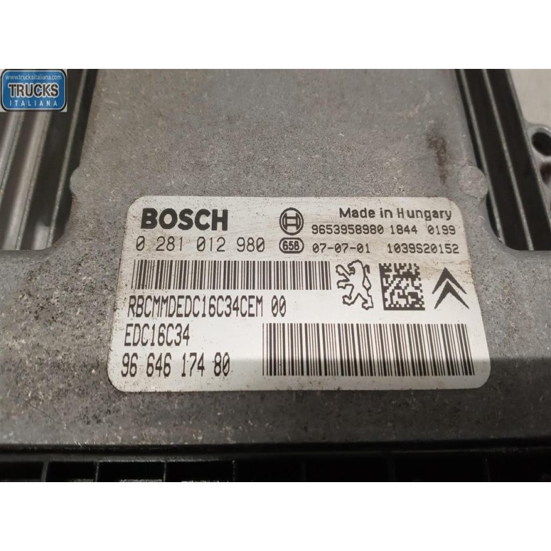 CITROEN CENTRALINA MOTORE CITROEN C4 Picasso 2007>2010 usato