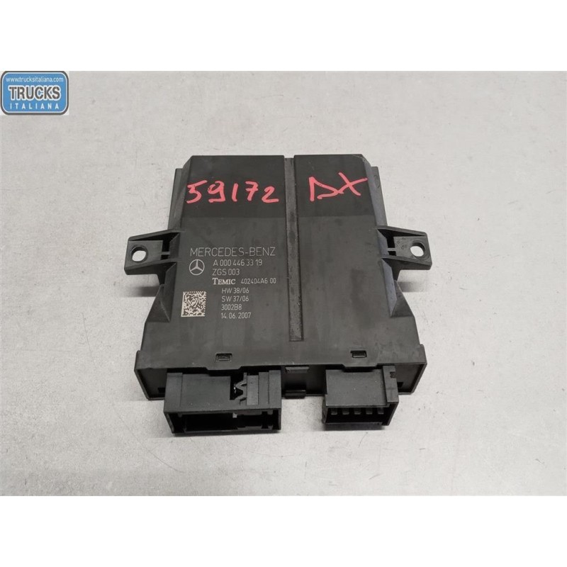 MERCEDES-BENZ truck VARIOUS CONTROL UNITS A  MERCEDES-BENZ truck Actros euro 5 2008>2013 used