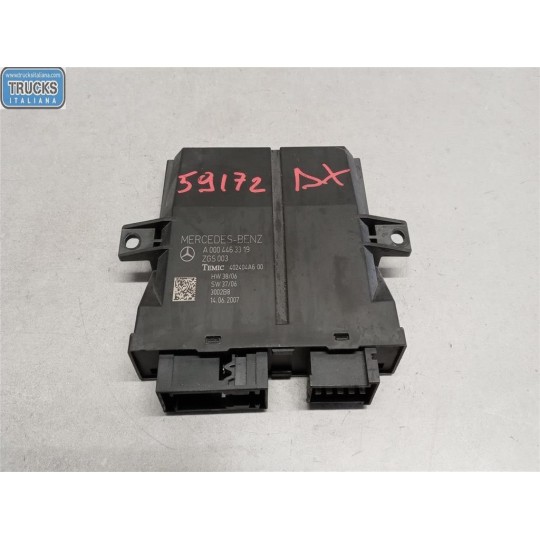 VARIOUS CONTROL UNITS A  MERCEDES-BENZ truck Actros euro 5 2008>2013 used