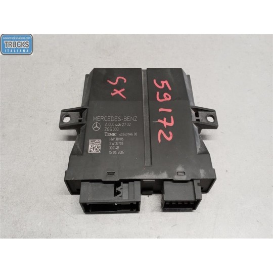 VARIOUS CONTROL UNITS B  MERCEDES-BENZ truck Actros euro 5 2008>2013 used