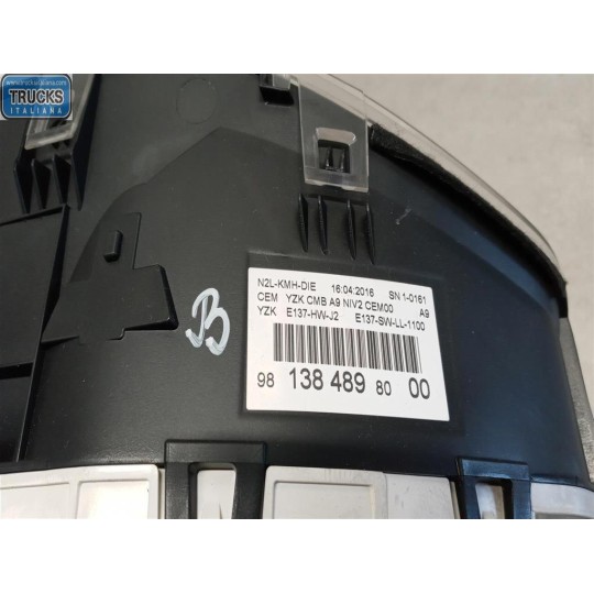 QUADRO STRUMENTI PEUGEOT 208 2015>2019 usato