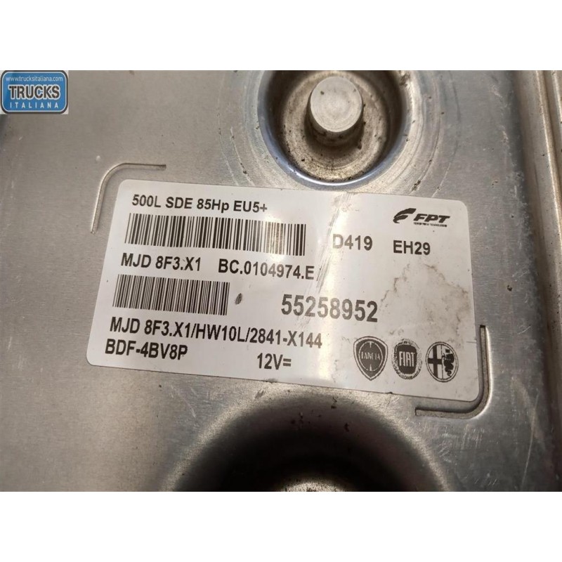 FIAT ENGINE UNIT FIAT F.500L 2012> used