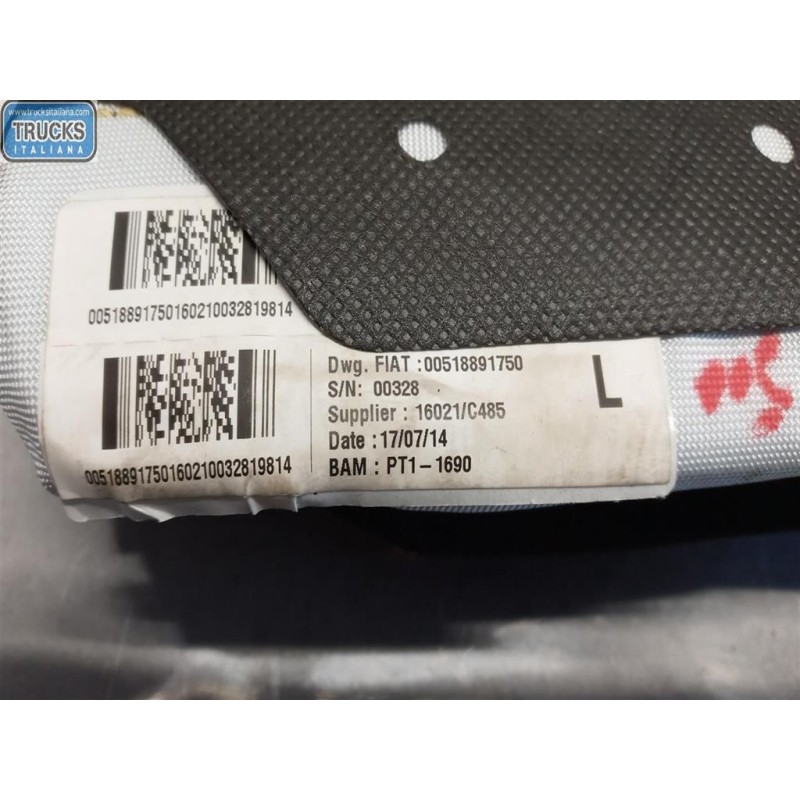 FIAT CURTAIN AIRBAG LEFT FIAT F.500L 2012> used
