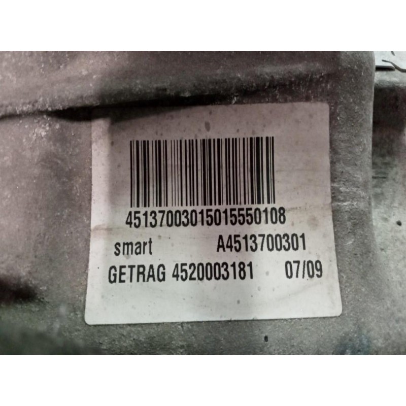 SMART GEARBOXES  SMART Fortwo 2007>2015 used
