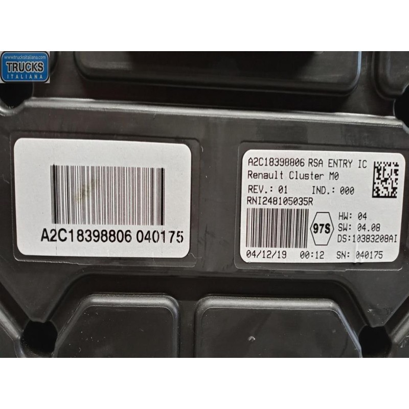 RENAULT van QUADRO STRUMENTI RENAULT van Master 2019> usato