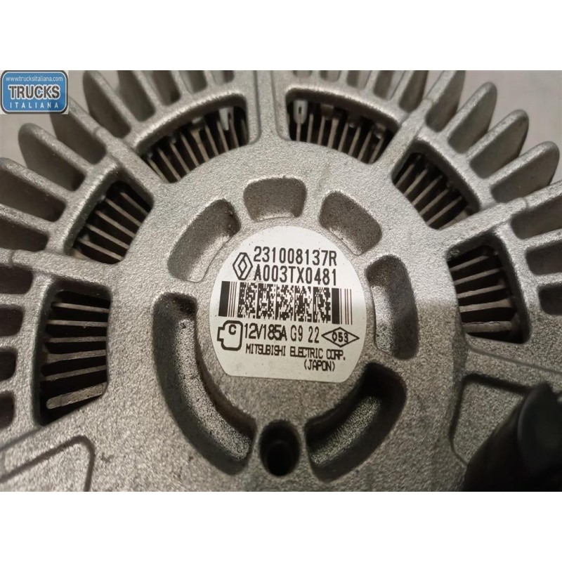 RENAULT van ALTERNATOR RENAULT van Master 2019> used