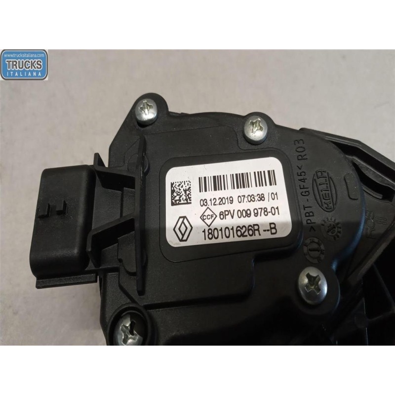 RENAULT van ELETRONIC THROTTLE PEDAL  RENAULT van Master 2019> used
