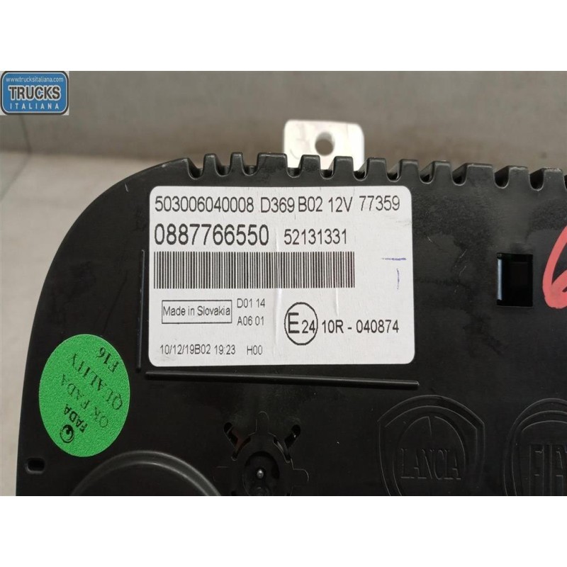 FIAT INSTRUMENT PANEL FIAT Panda Cross 2014> used