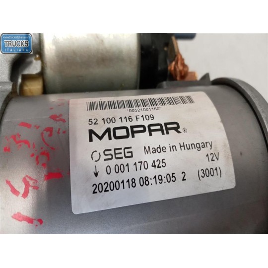 STARTER MOTOR FIAT Panda Cross 2014> used