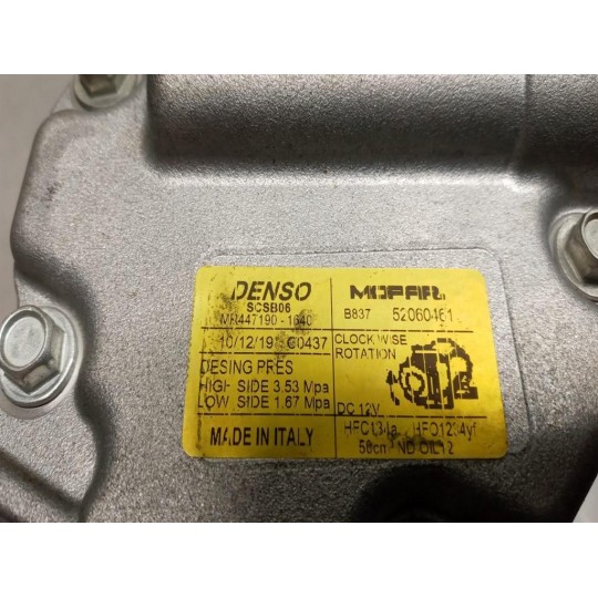 AIR CONDITIONER COMPRESSOR FIAT Panda Cross 2014> used