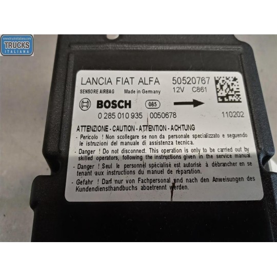 AIR BAG UNIT ALFA ROMEO Giulietta 2010>2016 used