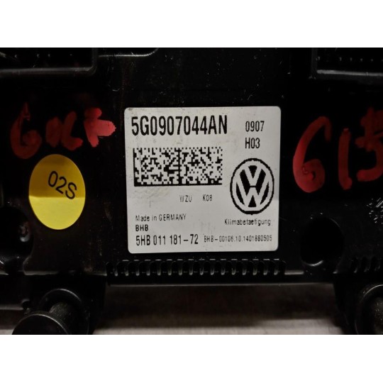 CENTRALINA CLIMATIZZATORE VOLKSWAGEN Golf 7 2012>2016 usato