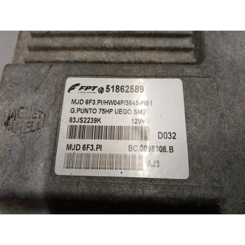 FIAT ENGINE UNIT FIAT F.Punto Evo 2009>2012 used