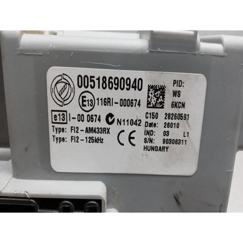 FIAT CENTRALINA MOTORE FIAT F.Punto Evo 2009>2012 usato