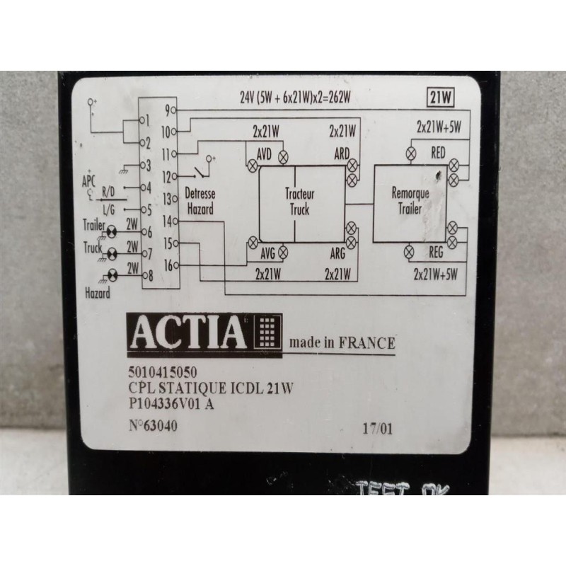 SCANIA CENTRALINE VARIE B SCANIA 164 usato