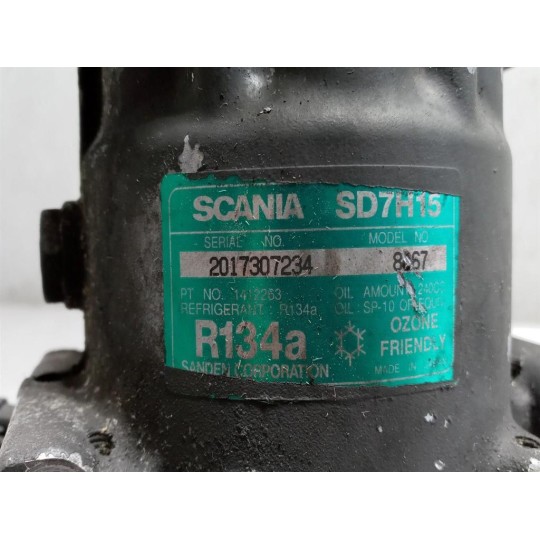AIR CONDITIONER COMPRESSOR SCANIA 164 used