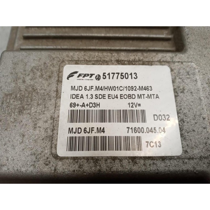 FIAT ENGINE UNIT FIAT Idea 2005>2013 used