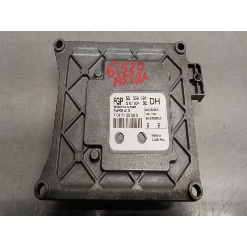 OPEL CENTRALINA MOTORE OPEL Astra H 2007>2010 usato