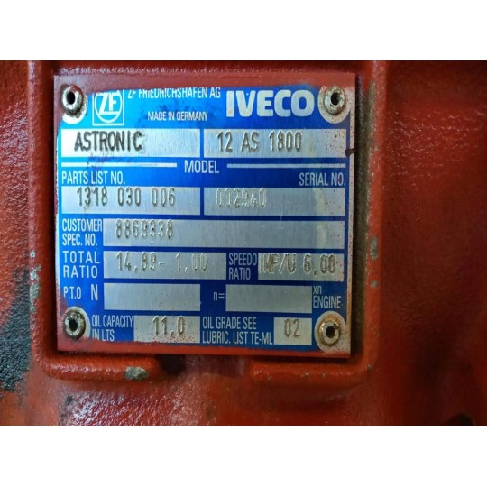 CAMBIO IVECO EUROSTAR usato