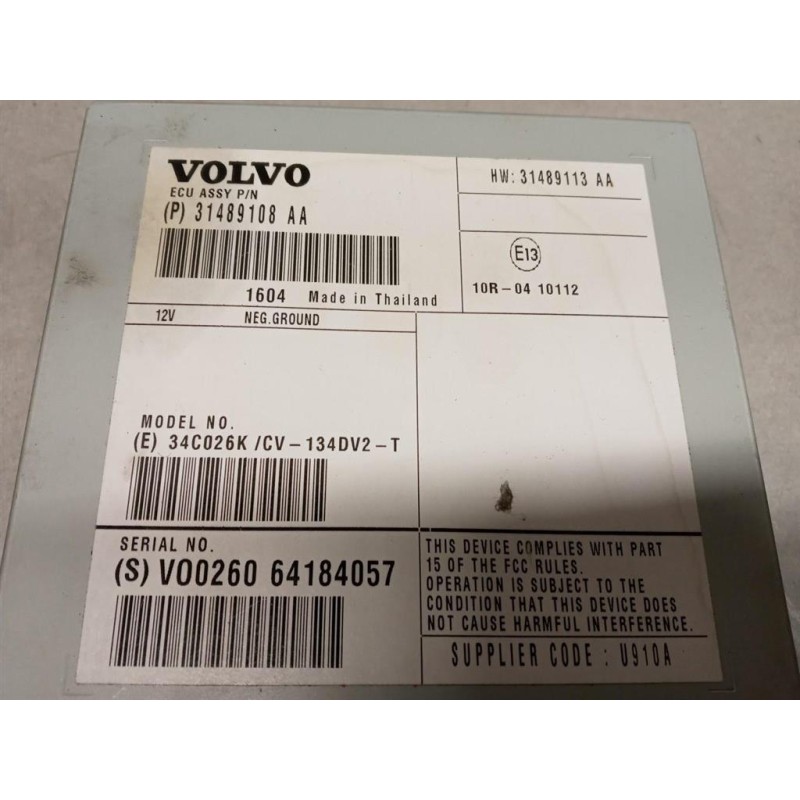 VOLVO CENTRALINE VARIE VOLVO S60 2013>2018 usato