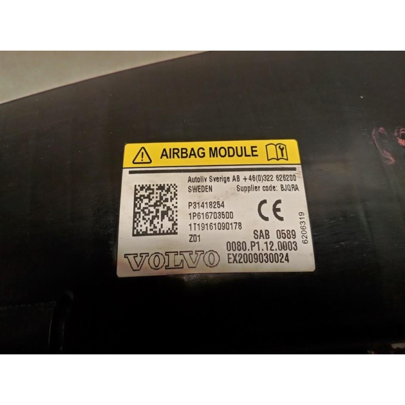 VOLVO CURTAIN AIRBAG RIGHT  VOLVO S60 2013>2018 used