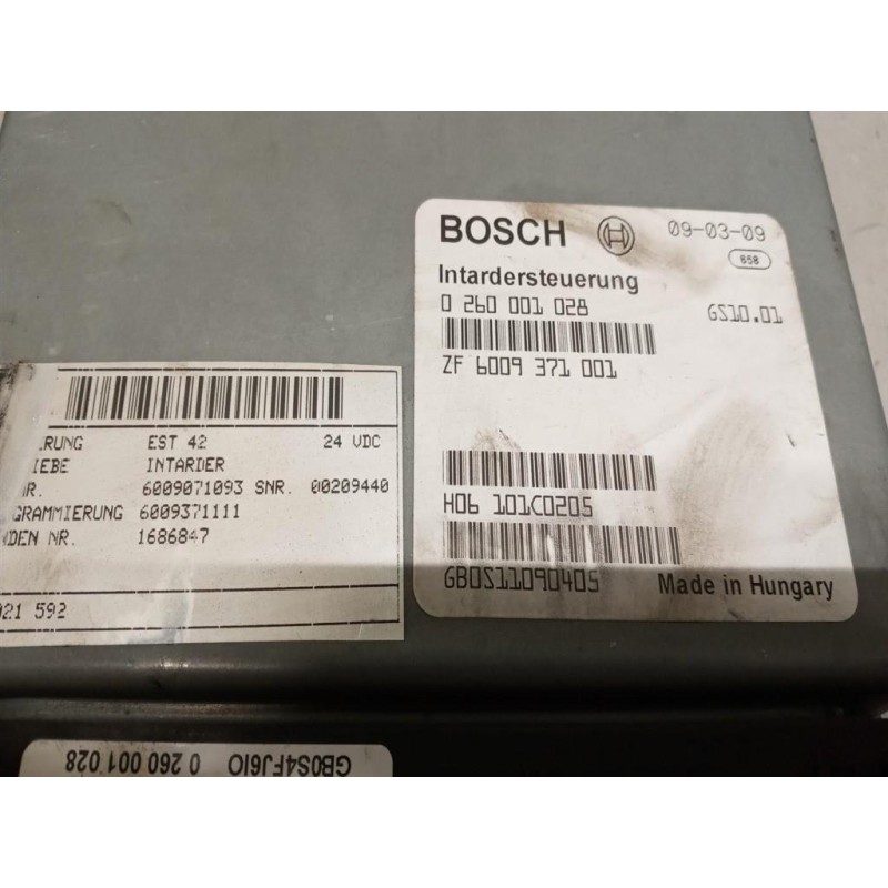 DAF VARIOUS CONTROL UNIT C DAF 85CF used