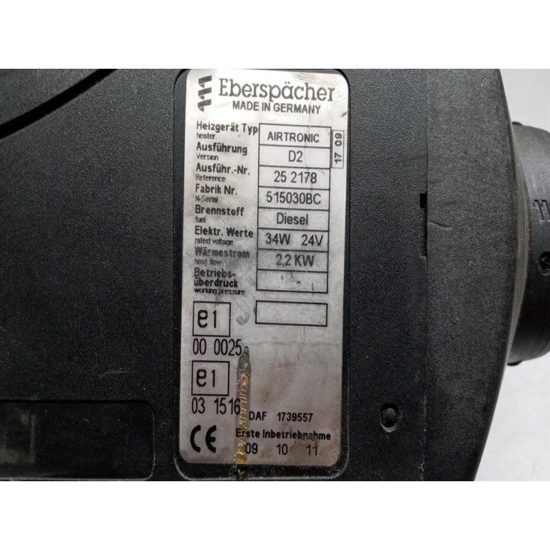 DAF WEBASTO DAF 85CF used