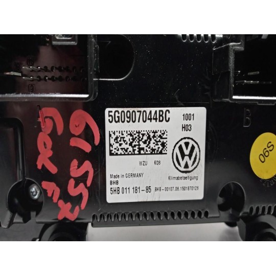 AC CONTROL UNIT VOLKSWAGEN Golf 7 2012>2016 used