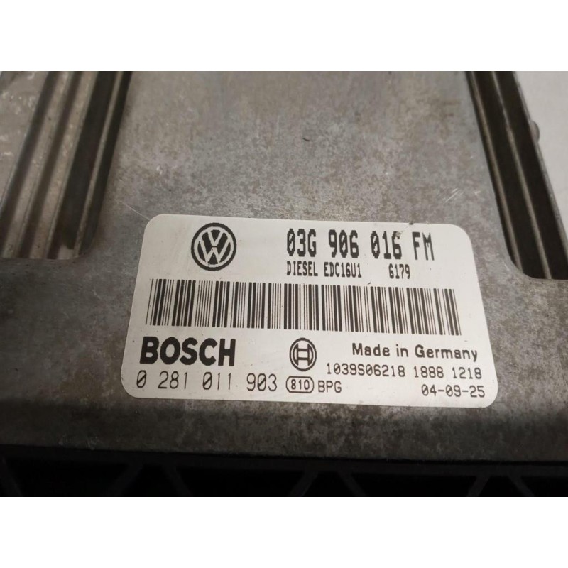 VOLKSWAGEN ENGINE UNIT VOLKSWAGEN Golf 5 2003>2008 used