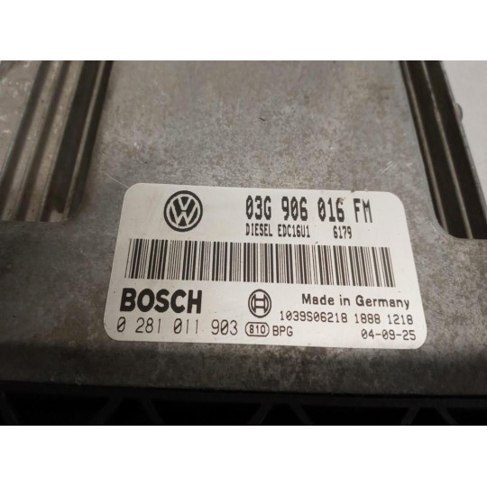 CENTRALINA MOTORE VOLKSWAGEN Golf 5 2003>2008 usato