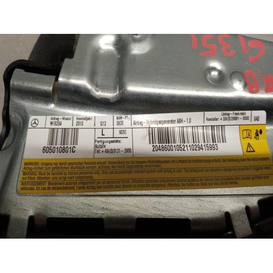 CURTAIN AIRBAG LEFT MERCEDES-BENZ Classe C (W204) 2007>2011 used