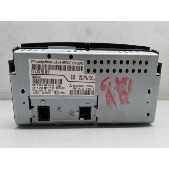 DISPLAY VARI MERCEDES-BENZ Classe C (W204) 2007>2011 usato