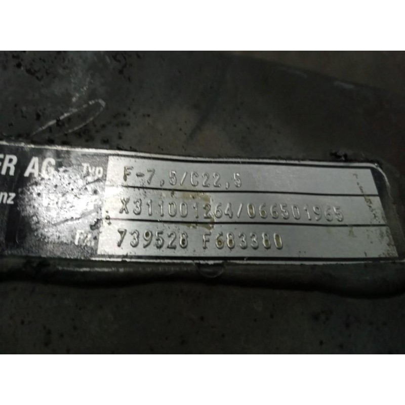 MERCEDES-BENZ truck FRONT DRIVE AXLE MERCEDES-BENZ truck Actros euro 6 2014>2021 used