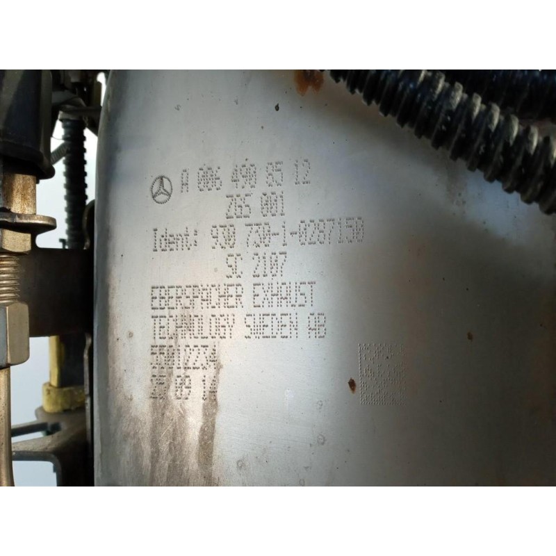 MERCEDES-BENZ truck SILENCER MERCEDES-BENZ truck Actros euro 6 2014>2021 used