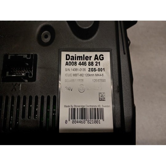 INSTRUMENT PANEL MERCEDES-BENZ truck Actros euro 6 2014>2021 used