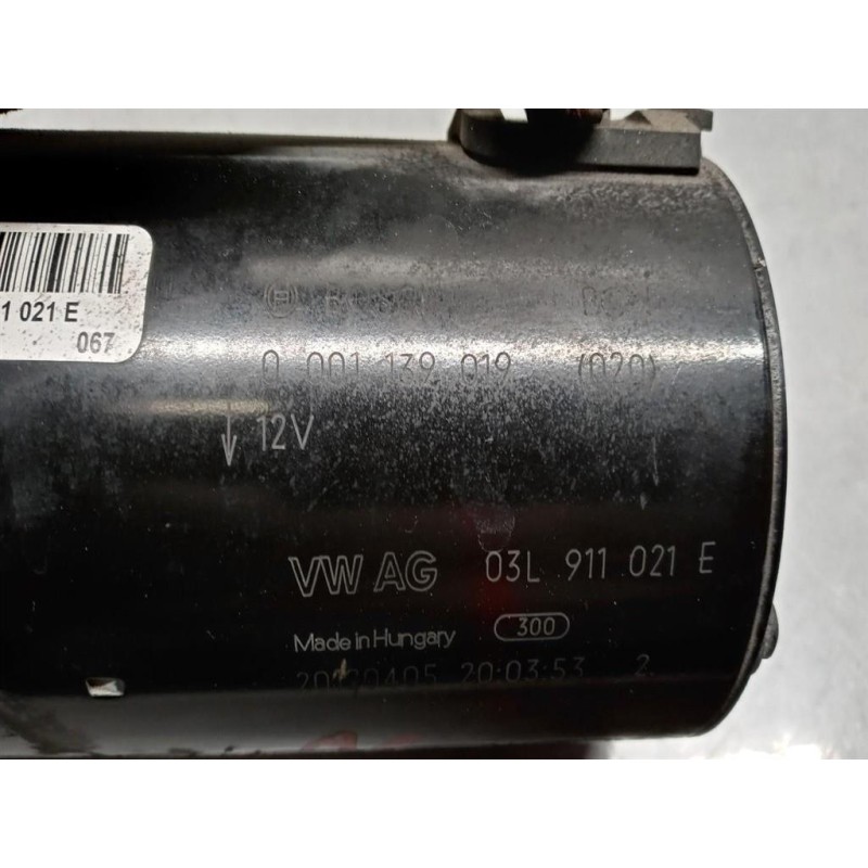 AUDI STARTER MOTOR AUDI A4 2011>2015 used