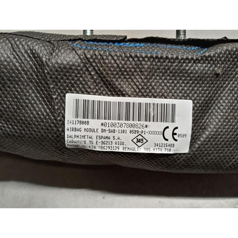 DACIA AIR BAG LATERALE SINISTRO DACIA Sandero 2012>2020 usato