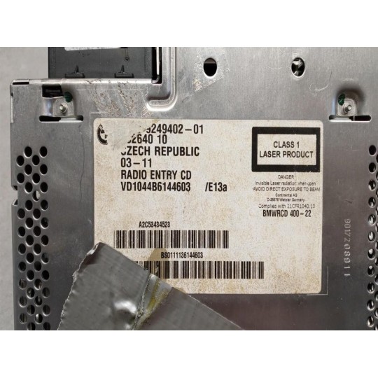 AUTORADIO BMW Serie X1 (E84) 2009>2012 usato