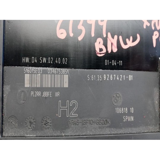 VARIOUS CONTROL UNITS  BMW Serie X1 (E84) 2009>2012 used