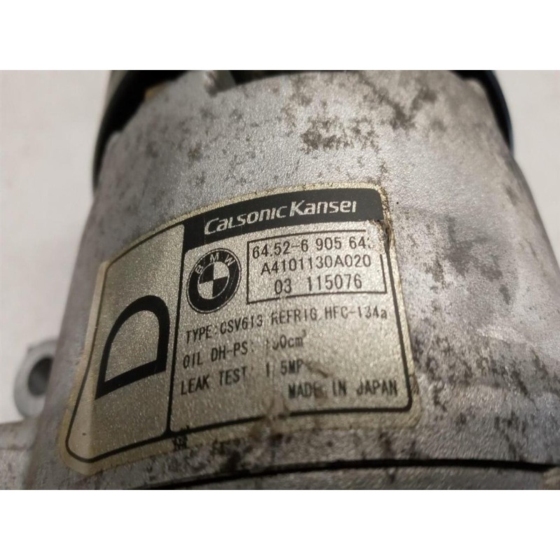 BMW AIR CONDITIONER COMPRESSOR BMW Serie 3 (E46) 2001>2005 used